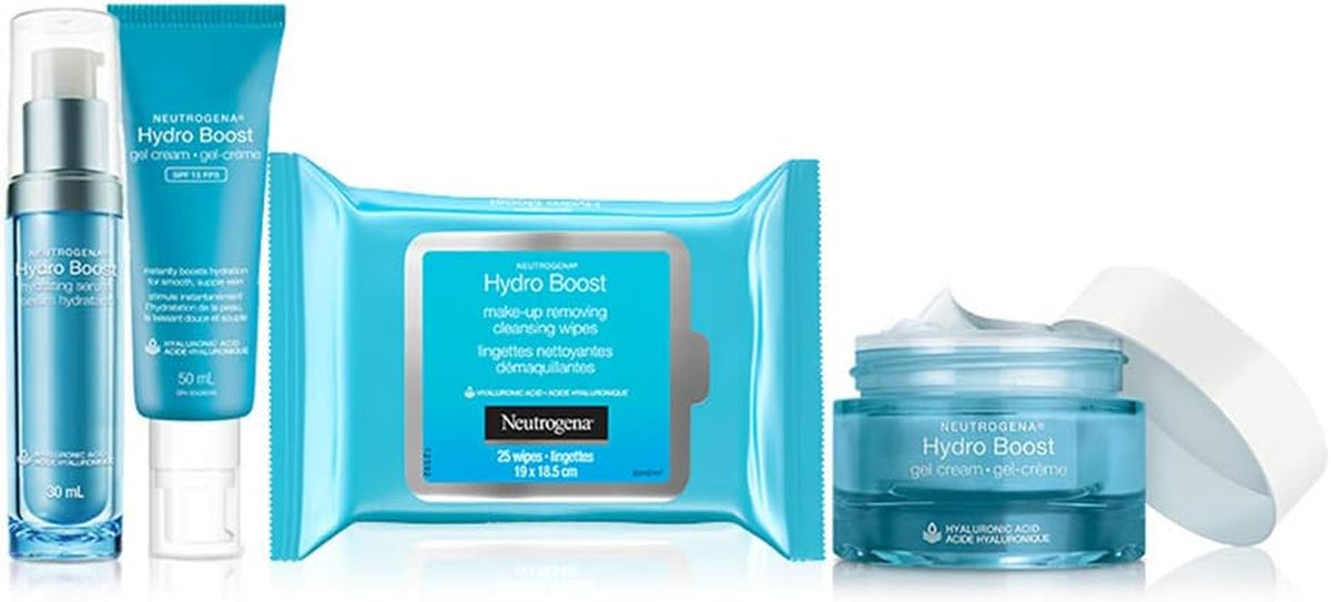 Hydro Boost Gel Cream Face Moisturizer - Oil-Free Facial Cream with Hyaluronic Acid for Dry Skin - Lightweight, Non-Comedogenic Daily Hydrating Formula, 47Ml