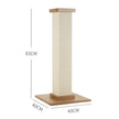 Roman Column Cat Scratching Board with Sisal Material-4