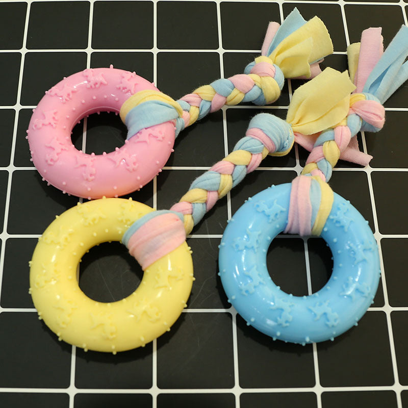 Safe Non-toxic Rubber Dog Toy-1