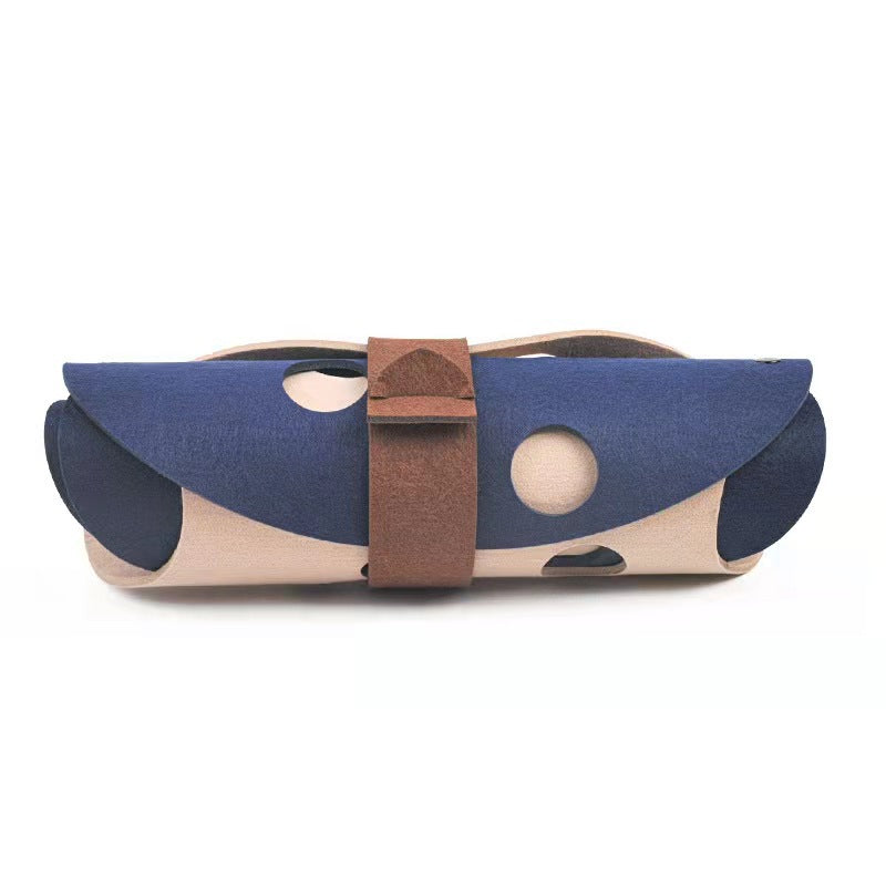 Felt Cat Tunnel with Interchangeable Toys-3