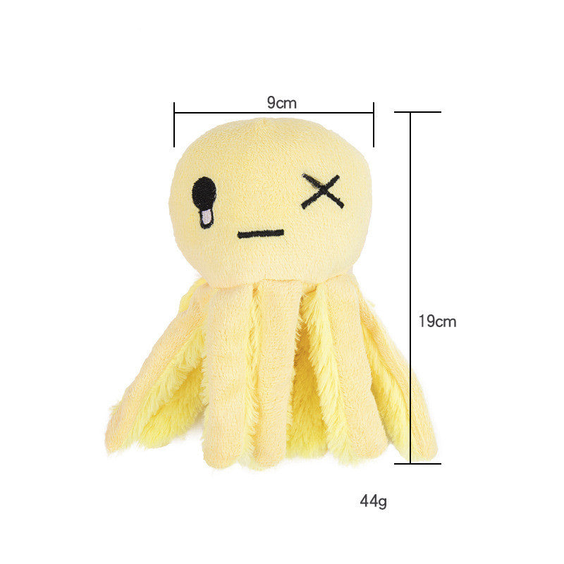 Octopus Plush Pet Chew Toy-4