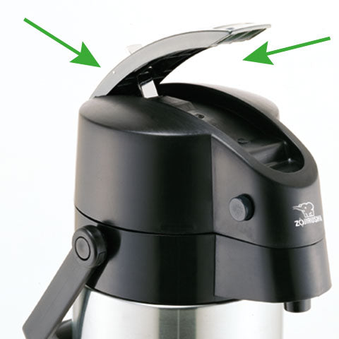 Zojirushi SR-AG30 - Air Pot® Stainless Steel Beverage Dispenser 6/Case-1