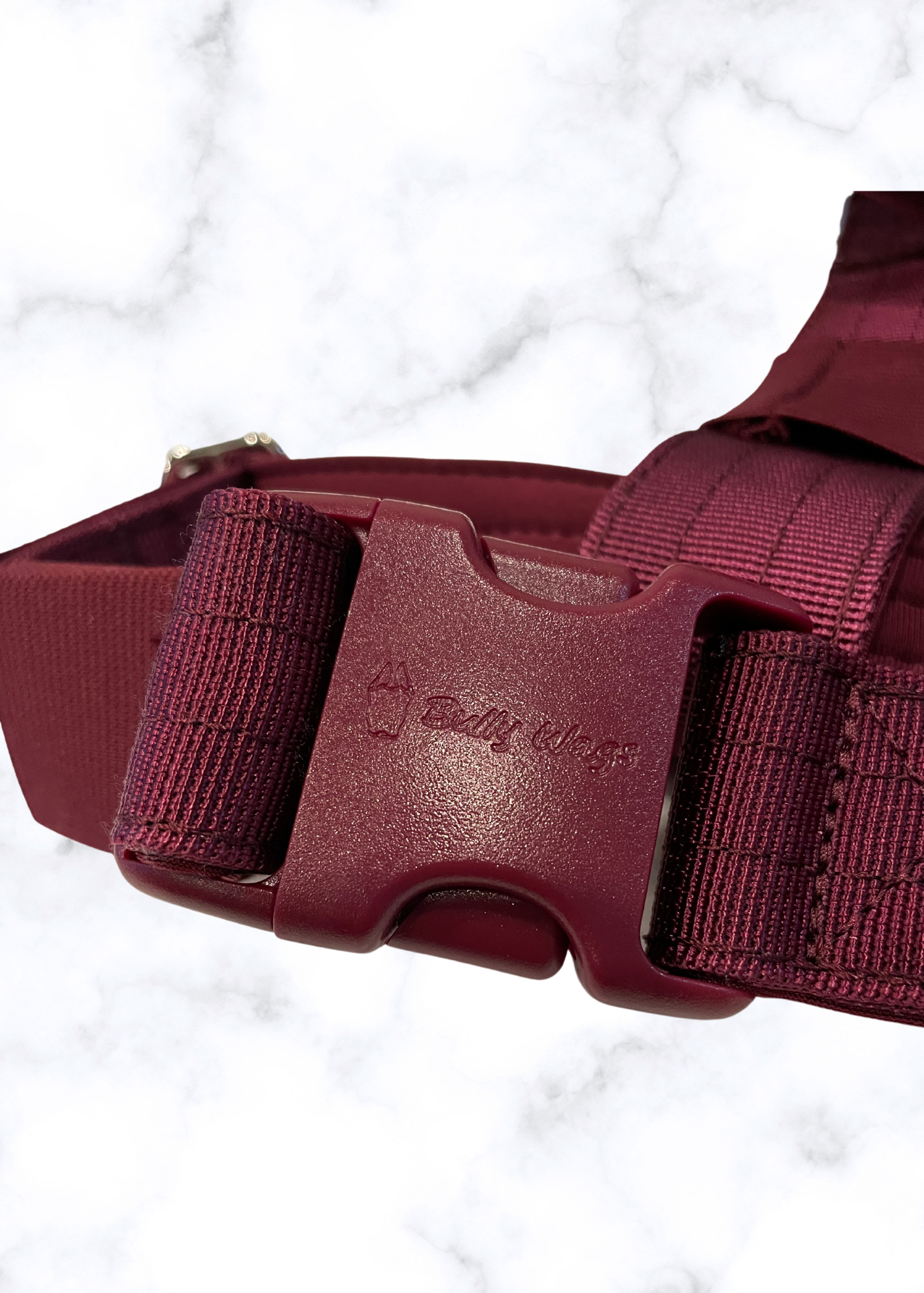 Y Strap Adventure Harness - Cherry Wine-2