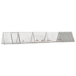 vidaXL Rabbit Cage Rabbit Hutch Garden Small Animal Cage Galvanized Steel-4