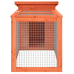 vidaXL Rabbit Hutch Brown 39.6
