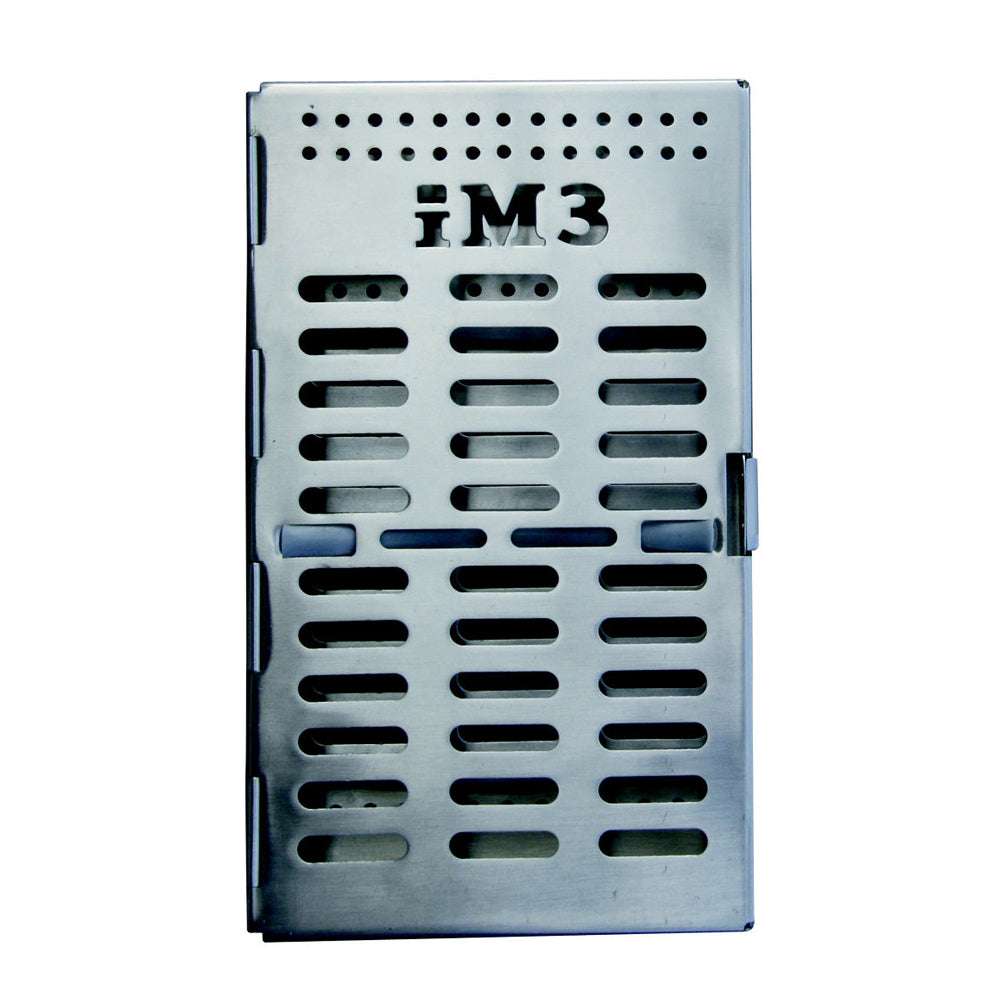 Stainless Steel Autoclavable Instrument Tray fits 6 iM3 elev