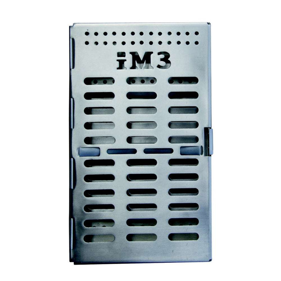 Stainless Steel Autoclavable Instrument Tray fits 6 iM3 elev