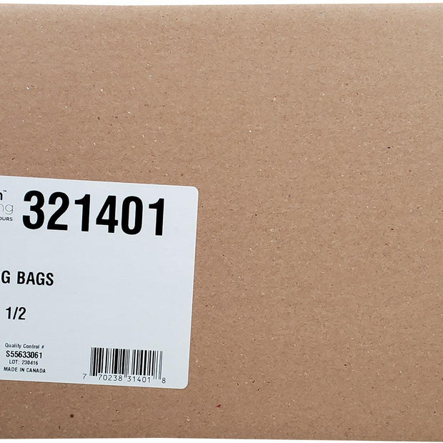 McNairn - Plain Foil Hot Dog Bags - 7x1.5x5-1