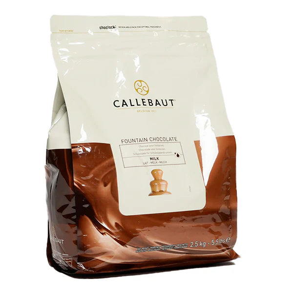 Callebaut Milk Chocolate for fountains (Box of 8x2.5KG) - 37.8%-0