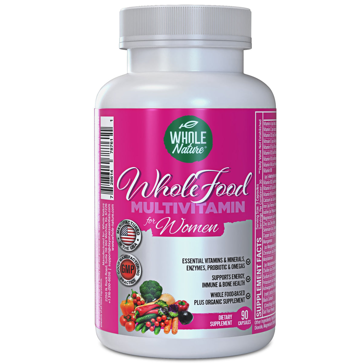 Whole Food Multivitamin for Women-0