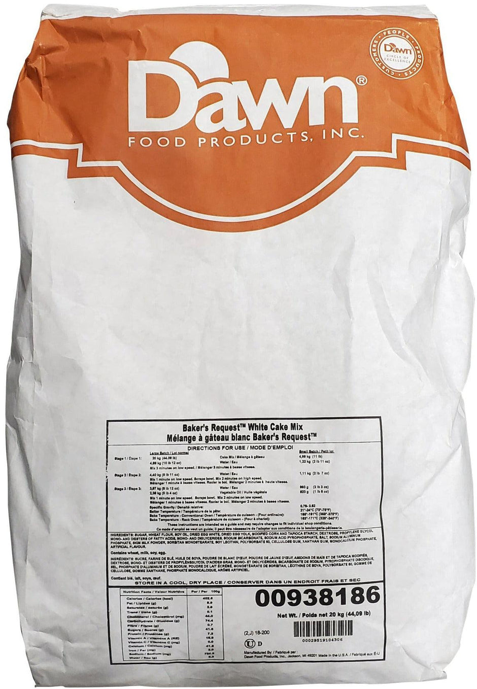 Dawn - Cake Mix Flour w/Egg-0