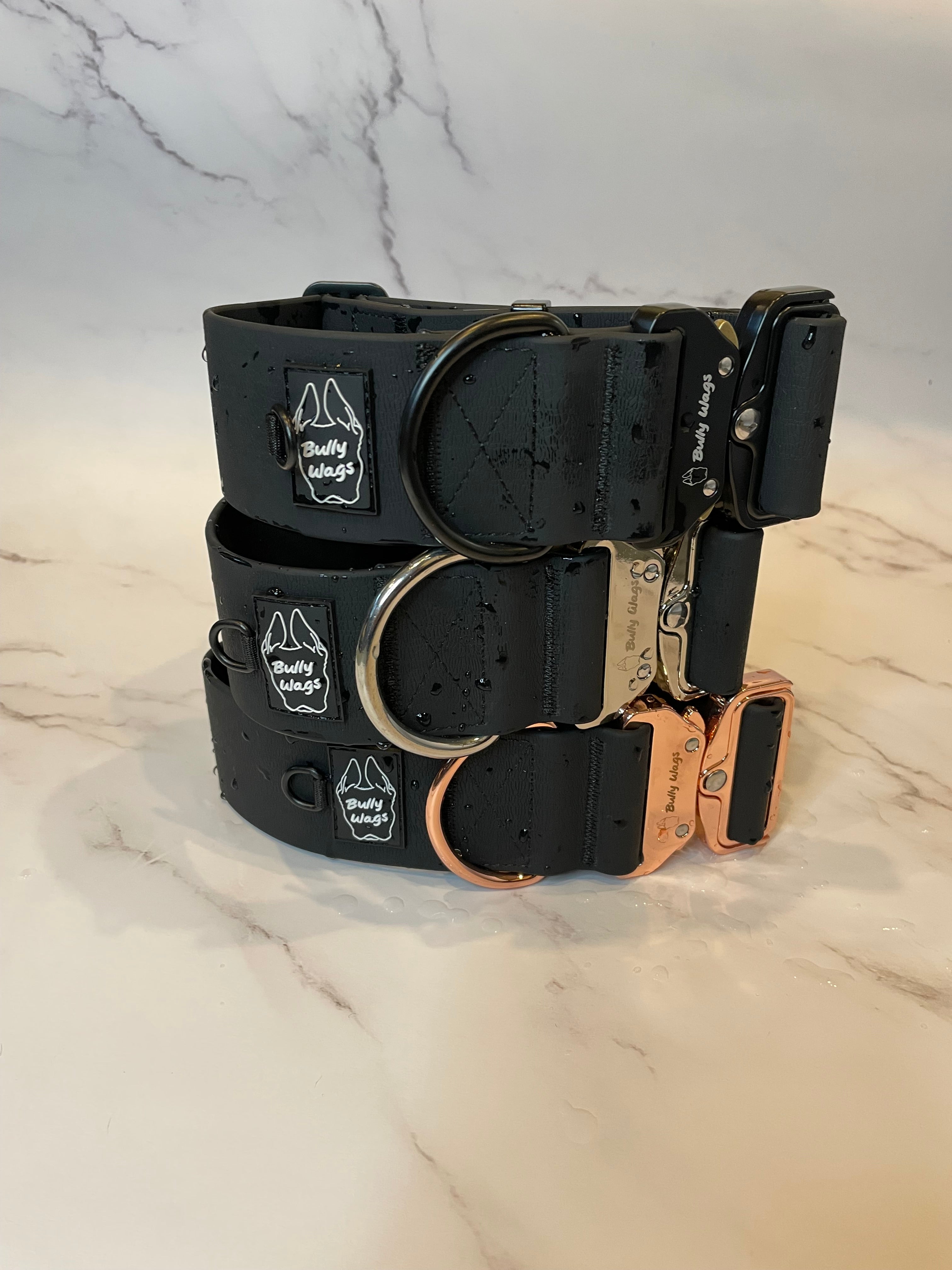 2 inch Waterproof PVC Dog Collar-0