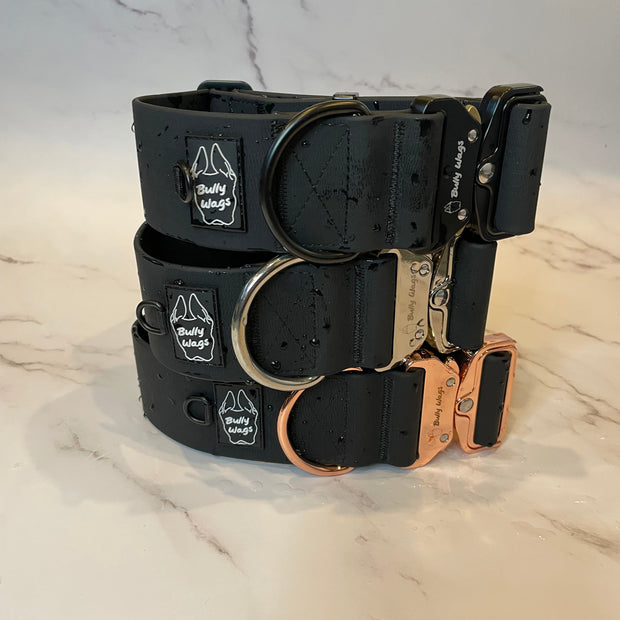 2 inch Waterproof PVC Dog Collar-0