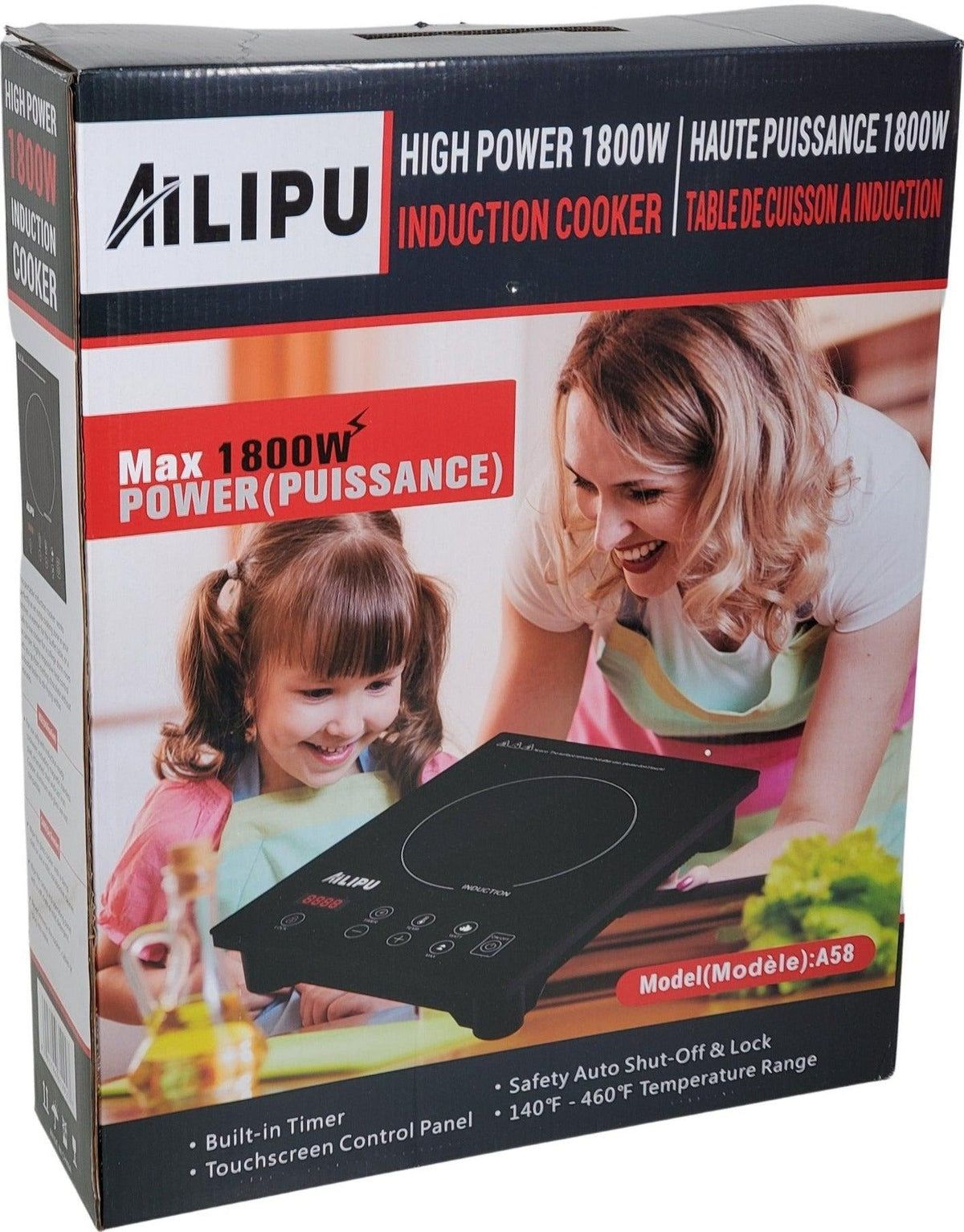 Induction Cooker - 1800W - 120V - A58-2