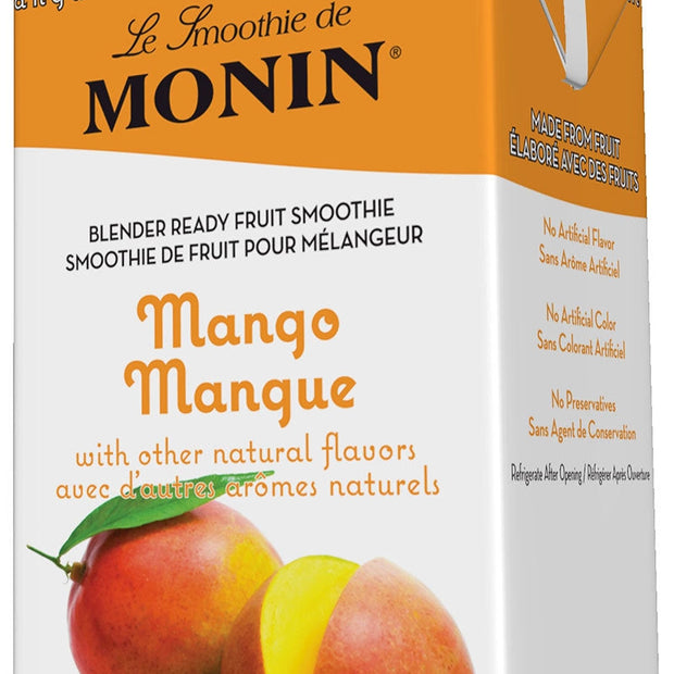 Mango Fruit Smoothie Mix - Monin Canada - 6 x 46 oz-0