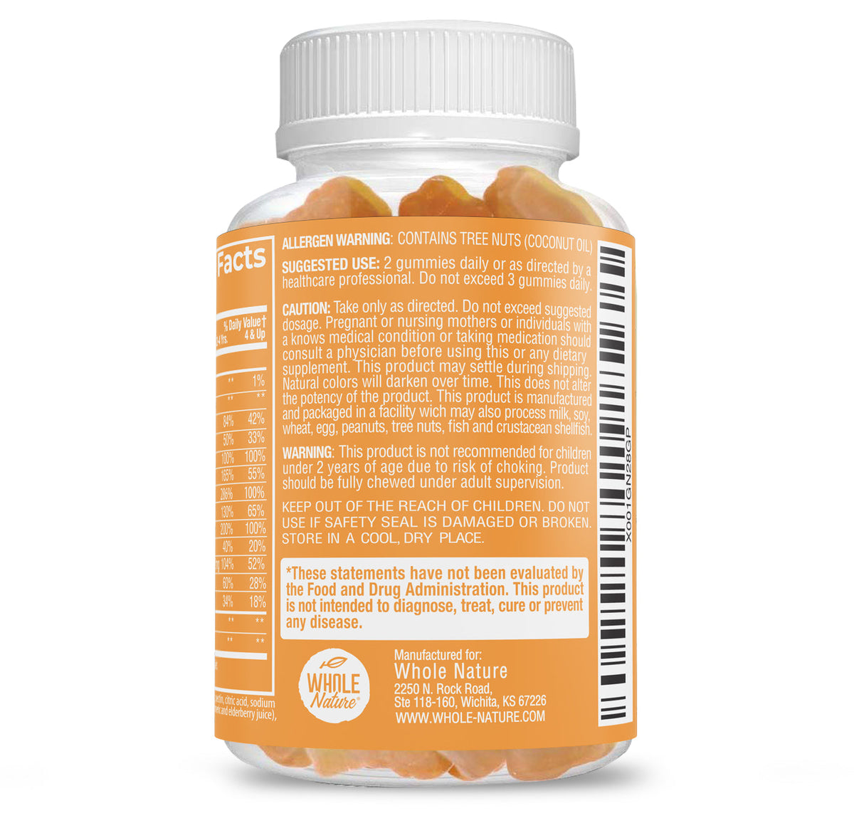 Whole Nature Children's Gummy Multivitamins-3