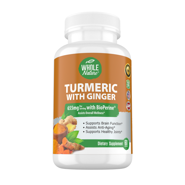 Turmeric Curcumin, Ginger & Black Pepper-0