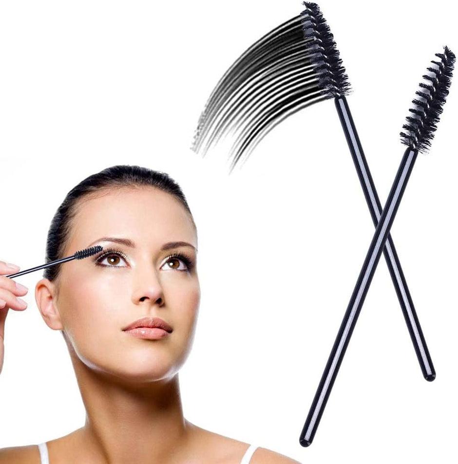 100 Pcs Disposable Eyelash Brush Spoolies Brush Mascara Applicator Lash Wand Lashes Brush Eyebrow Spooly for Extension