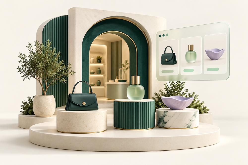 Amazon — Brand Store design