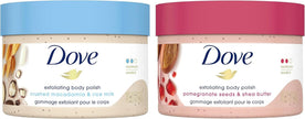Exfoliating Body Polish | Macadamia & Rice Milk + Pomegranate & Shea Butter (298G Each)