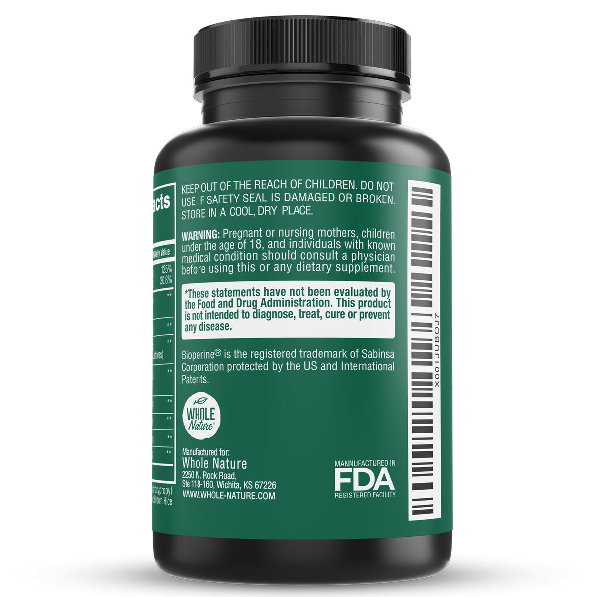 Whole Nature Brain Nootropic Supplement-3