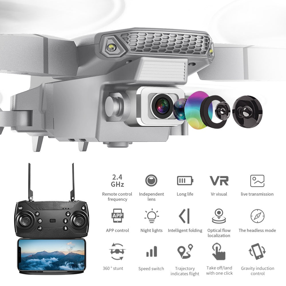 Fold Out Controls Folding Quadcopter Remote Control Drone Aerial Photography – inovago
