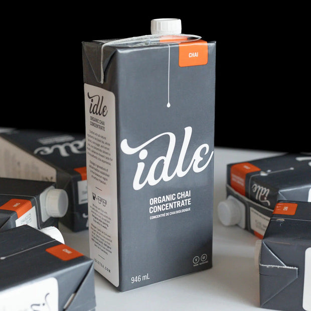 Idle - Chai Concentrate - Organic - Vegan - Gluten-Free - Clean Label - Shelf-Stable Liquid Chai Mix - Made in Canada-1