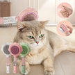 Self-Cleaning Pet Brush Comb with Spray-0