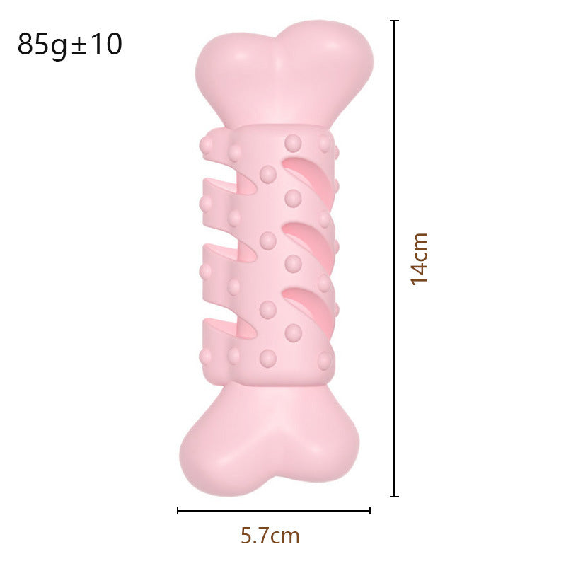 Stylish and Durable Pet Dog Bone Teething Toy-2