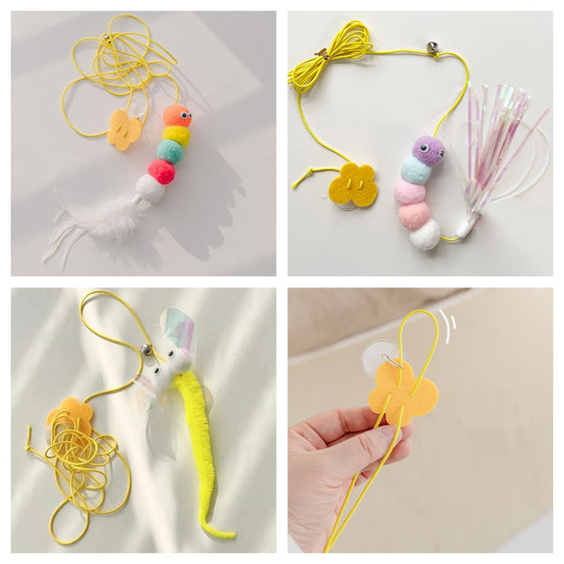 Cat Caterpillar Swing Toy for Nonstop Fun and Entertainment-1
