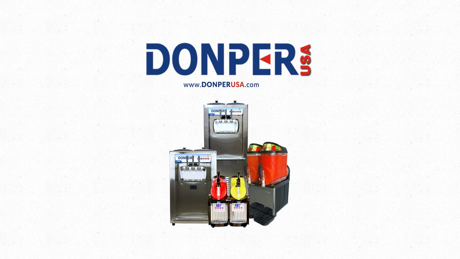 Ice Cream Machine – Donper USA D-250 with Bonus Value Bundle - It's Like Getting A Free Machine-2