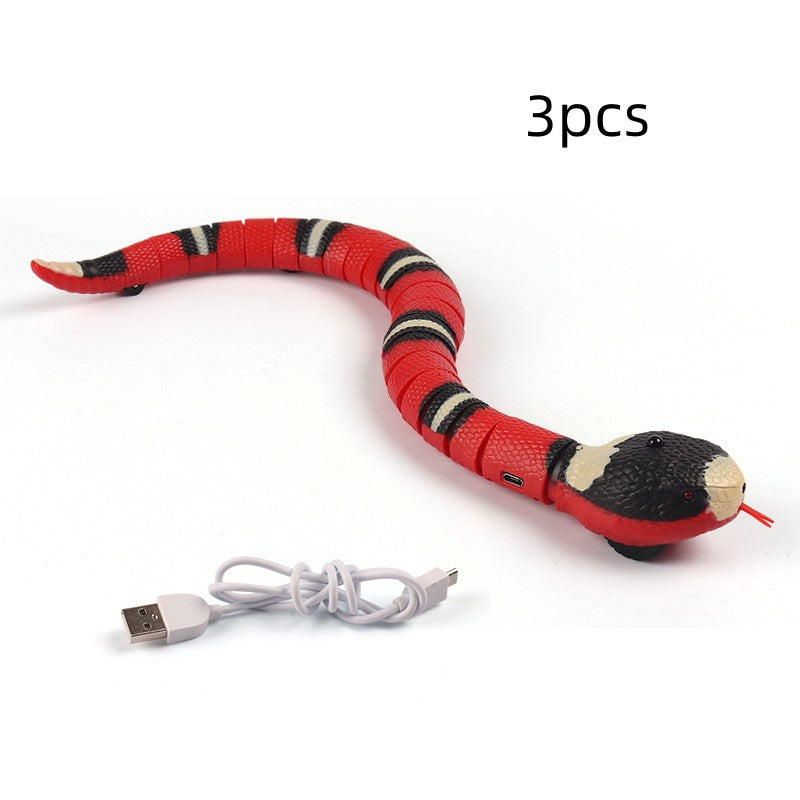 Automatic Smart Sensing Snake Pet Toy-13