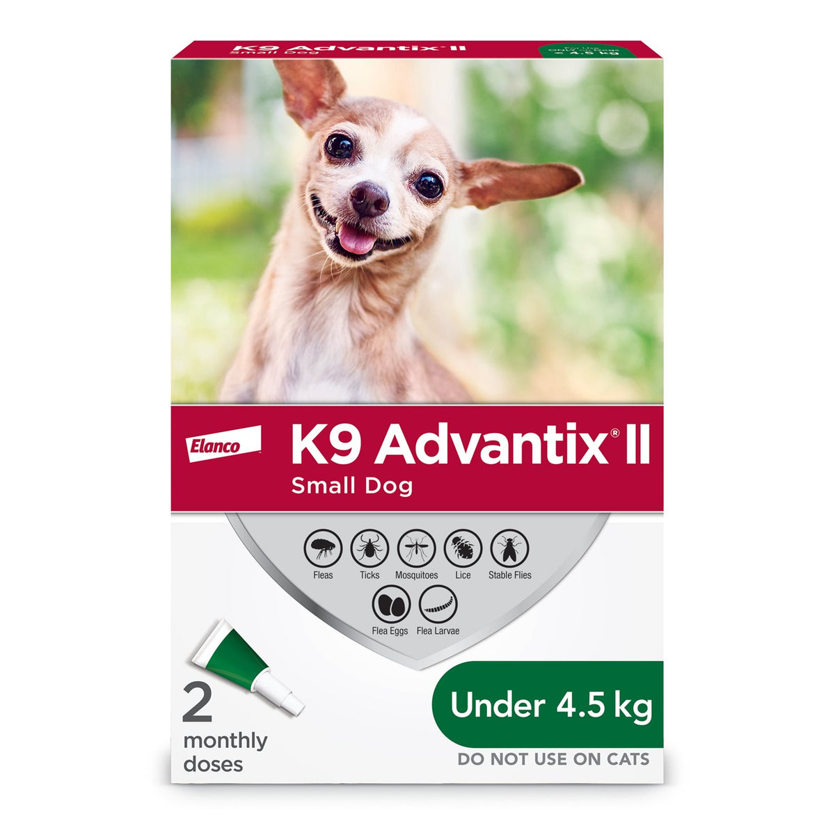 K9 Advantix II 4 ml - (plus de 25 kg) - 6pk