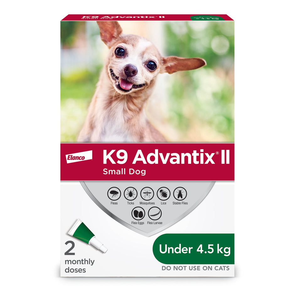 K9 Advantix II 4 ml - (plus de 25 kg) - 6pk