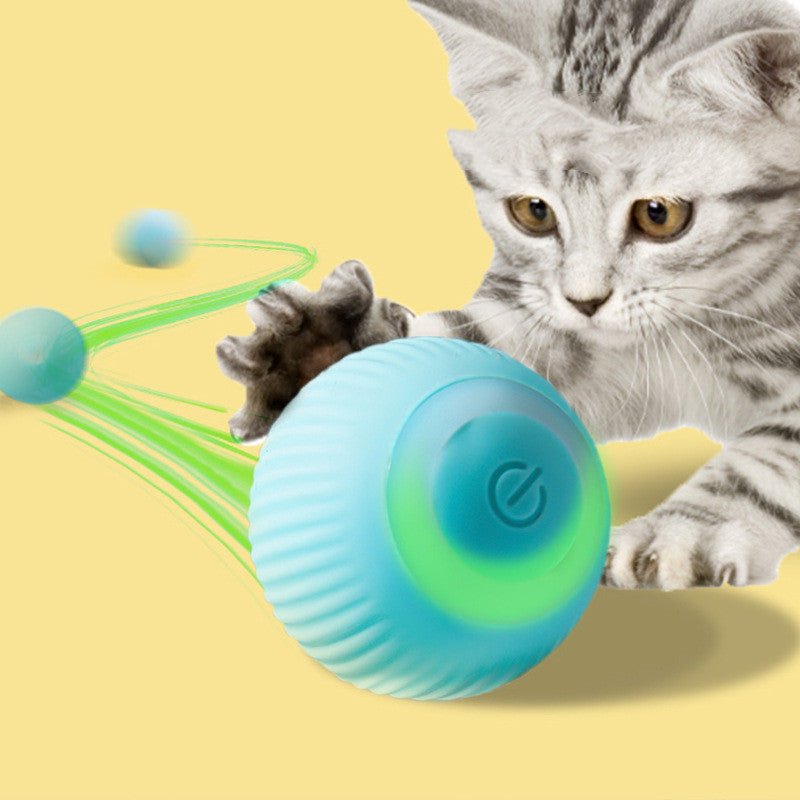Electric Rolling Ball Cat Toy-3