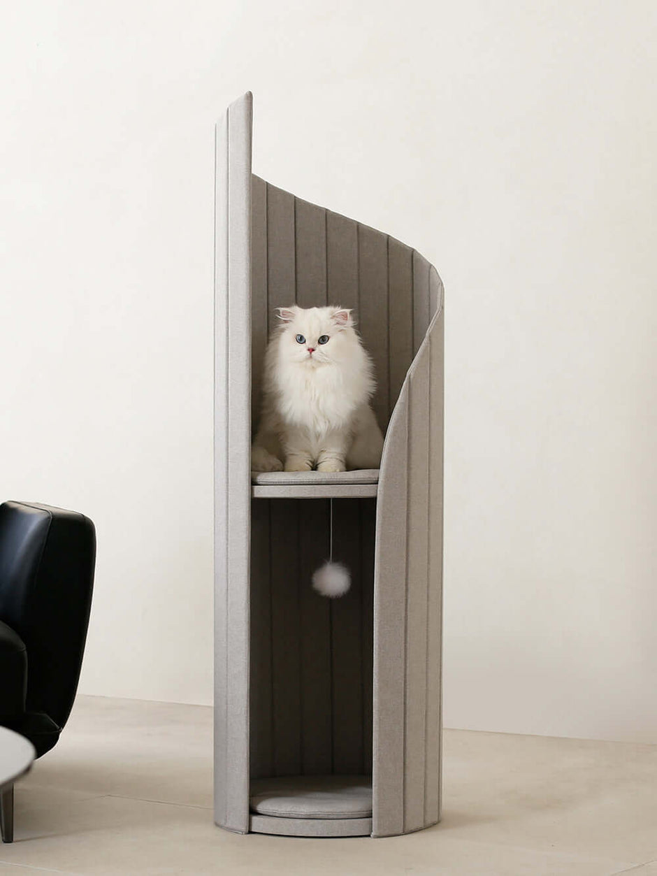 Elegant Cat Tower of Time Tree-0