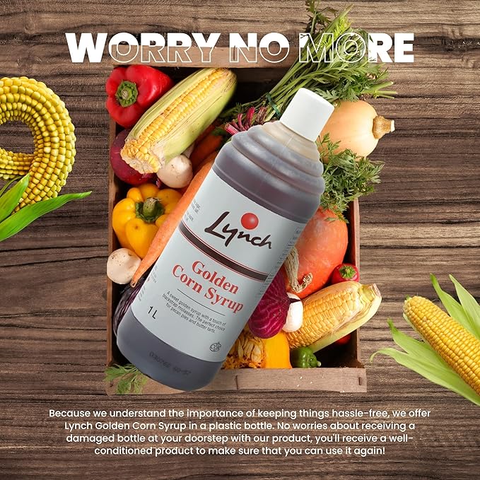 Golden Corn Syrup - 12 x 1L count - Lynch - Baking Mixes and Ingredients - Canadian Distribution-2