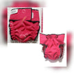 Female Dog Diapers (Britches) | No Tail Opening | Pink Print-2