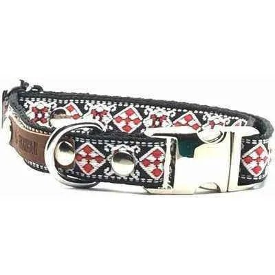 Posh Pup Custom Charm Cotton Dog Collar-1