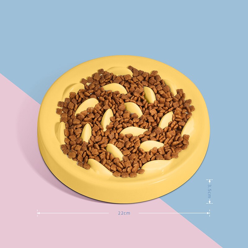 More Style Dog Bowl Anti Choke Dog Feeding Food Bowls Puppy Slow Eating Dog Bowls Feeder Dish Pet Bowl Pet Supplies-4