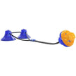 Interactive Pet Toys For Cats Dogs Training Suction Cup Push Ball Toys Elastic Ropes Pet Tooth Cleaning Chewing IQ Exercise New-5