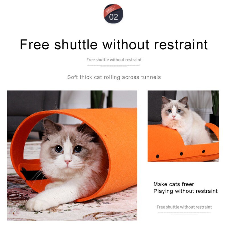 Pet Cat Tunnel Toys DIY Combination Pet Cat Kitty Training Interactive Fun Toy For Cats Rabbit Animal Play Tunnel Tubes-2