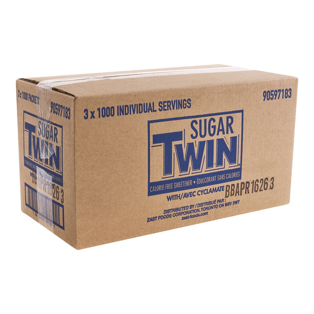 Sugar Substitute Twin Original - 3 x 1000 count - Sugar Twin - Restaurant and Foodservice Ingredients - Canadian Distribution-1