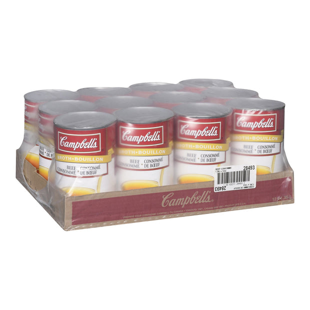 Soup Beef Consomme - 12 x 1.36 L - Campbell's Soup - Restaurant and Foodservice Ingredients - Canadian Distribution-1