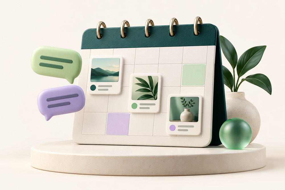 Social media — Content and planning