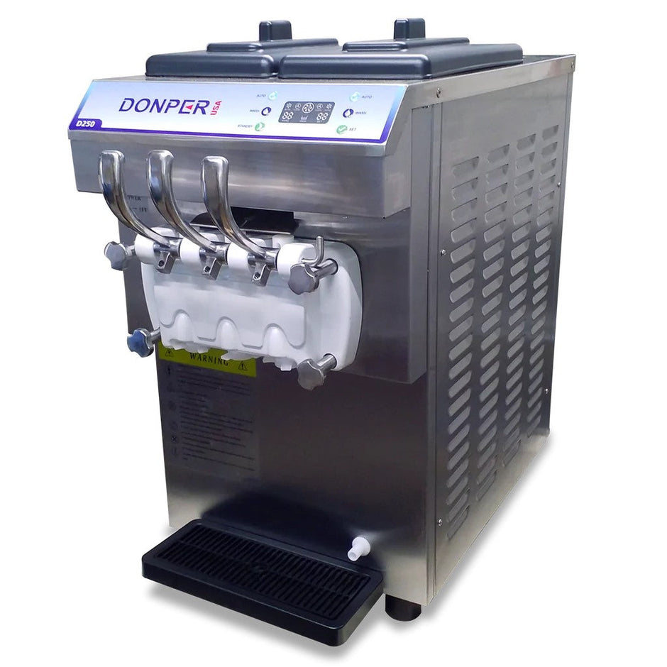 Ice Cream Machine – Donper USA D-250 with Bonus Value Bundle - It's Like Getting A Free Machine-0