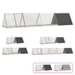 vidaXL Rabbit Cage Rabbit Hutch Garden Small Animal Cage Galvanized Steel-5