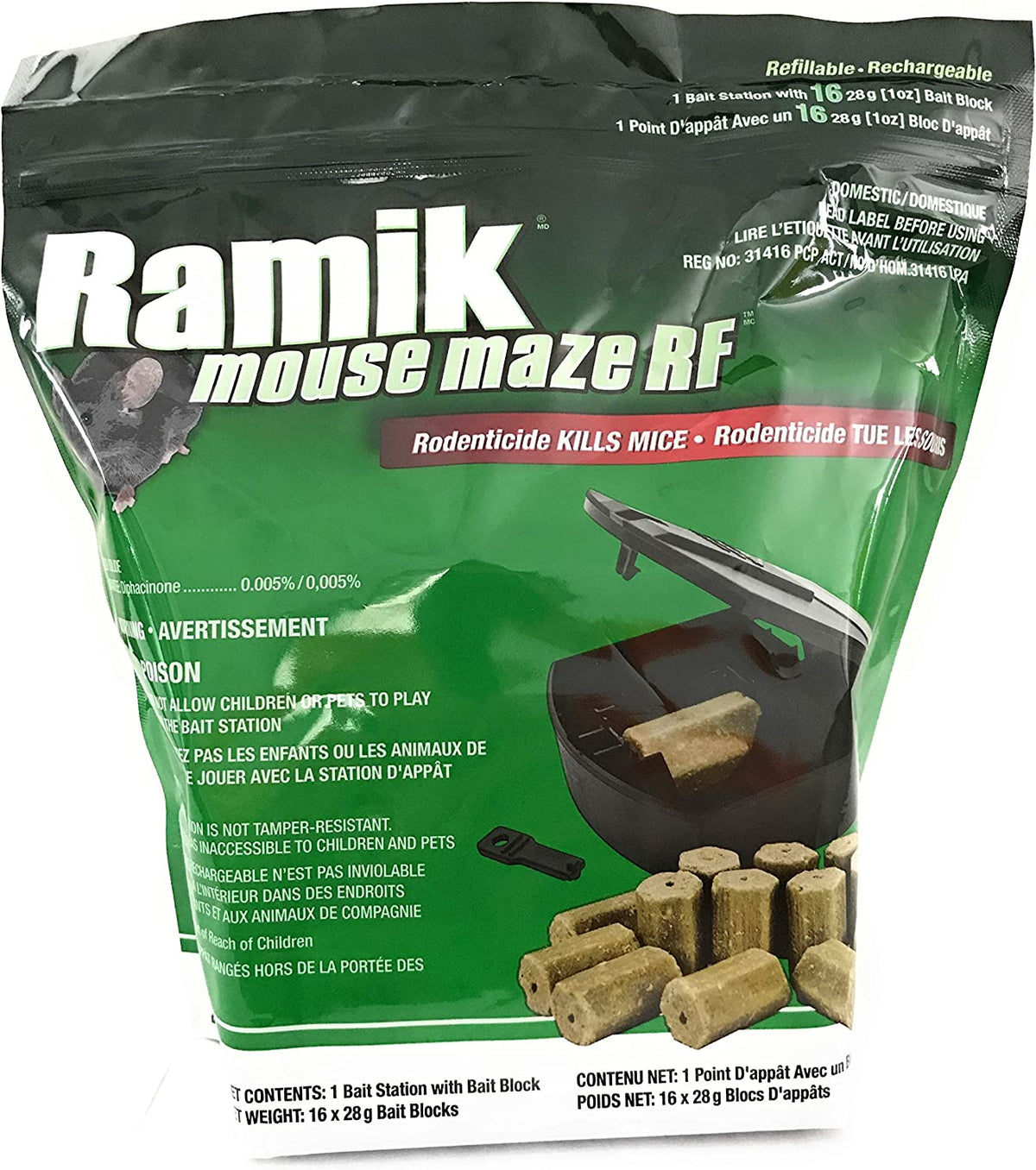 Ramik souris et rat renforcable 16pk