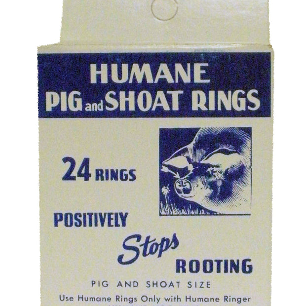 Hog Ring - Humane - Pig and Shoat