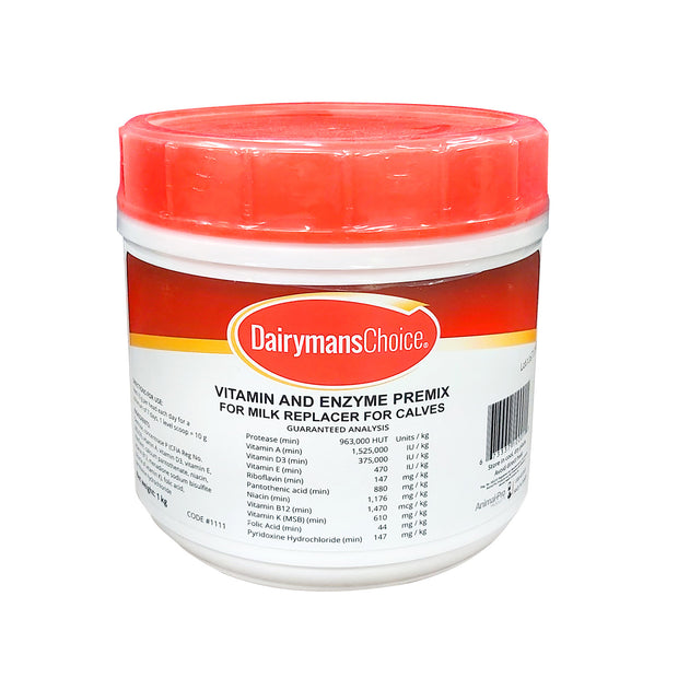 Dairymans Choice - Vitamin, Mineral, & Enzyme Premix for Calves